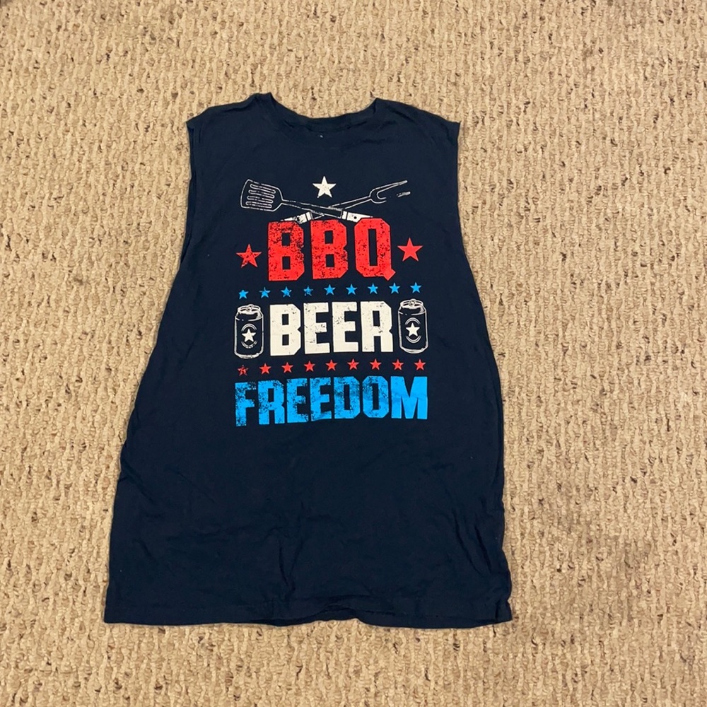 BBQ Beer Freedom tank